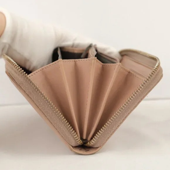Gucci Micro Guccisima Bow Continental Wallet, Beige Pink, Leather - Picture 10 of 14